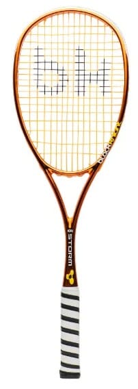 Black Knight Ion Storm 2024 Gold Squash Racquet Squash Racquets Black Knight 