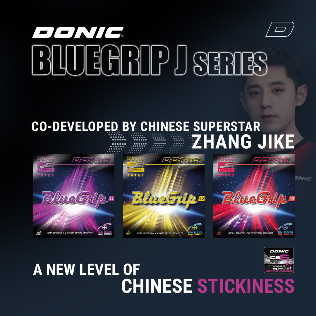 DONIC Bluegrip J2 Rubber
