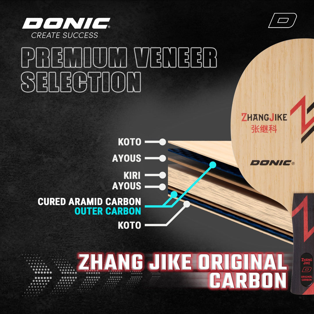 DONIC Zhang Jike Original Carbon Blade FL