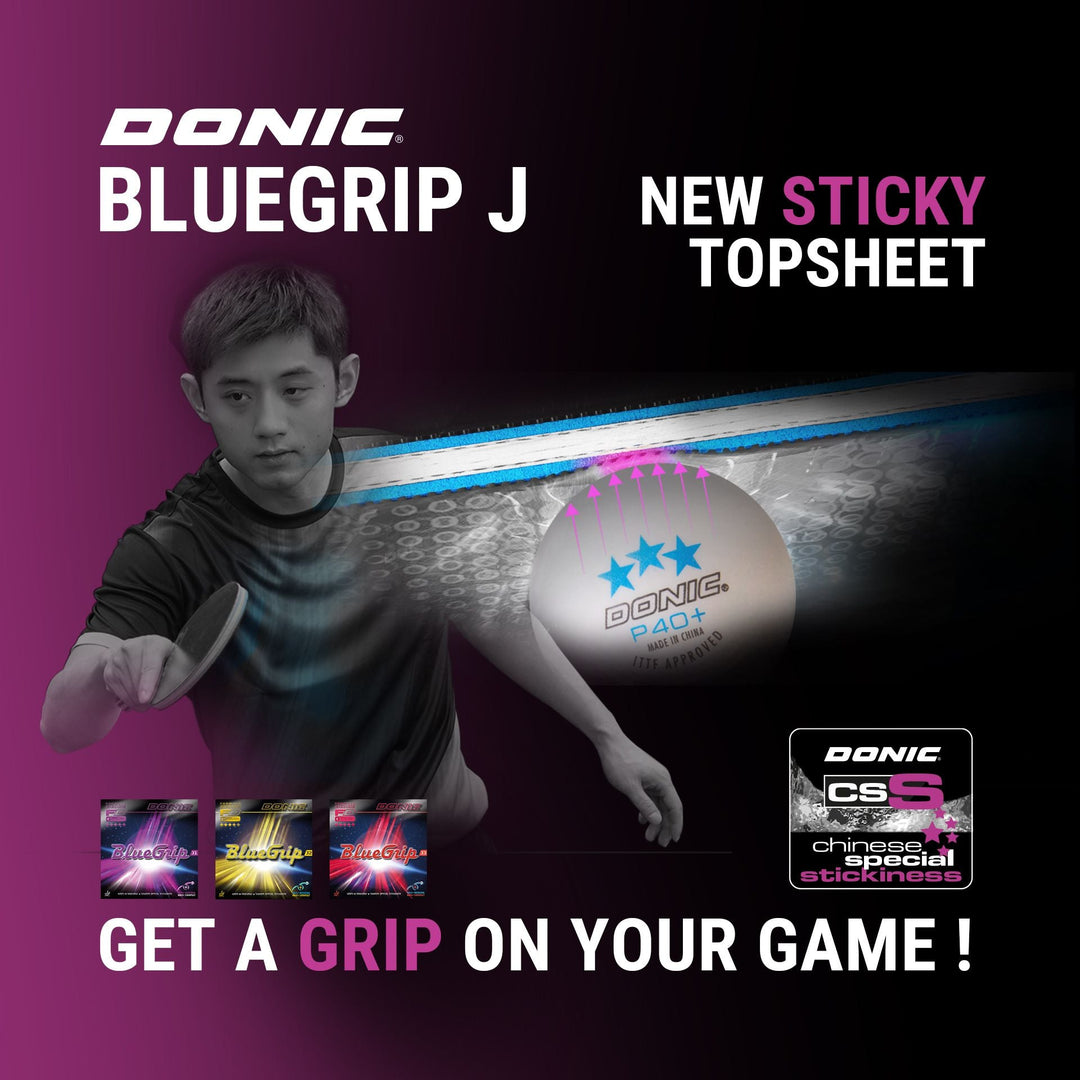 DONIC Bluegrip J2 Rubber