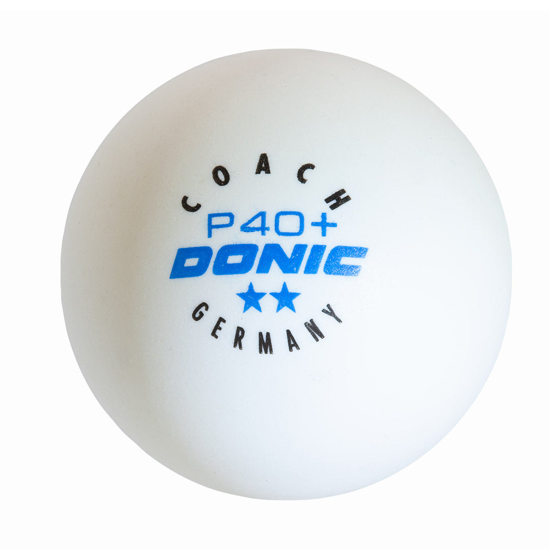 Donic P40+ Poly Coach 2** ABS Table Tennis Balls