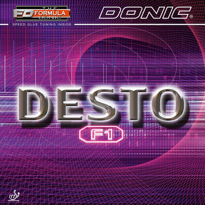 Donic Desto F1 Table Tennis Rubber
