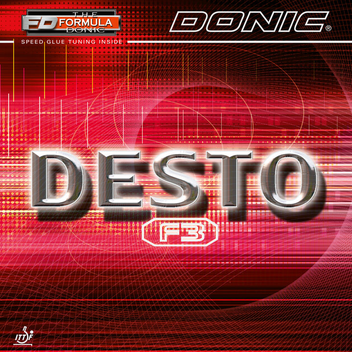 Donic Desto F3 Table Tennis Rubber