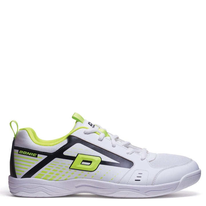 Donic Saphir White-Lime Shoes