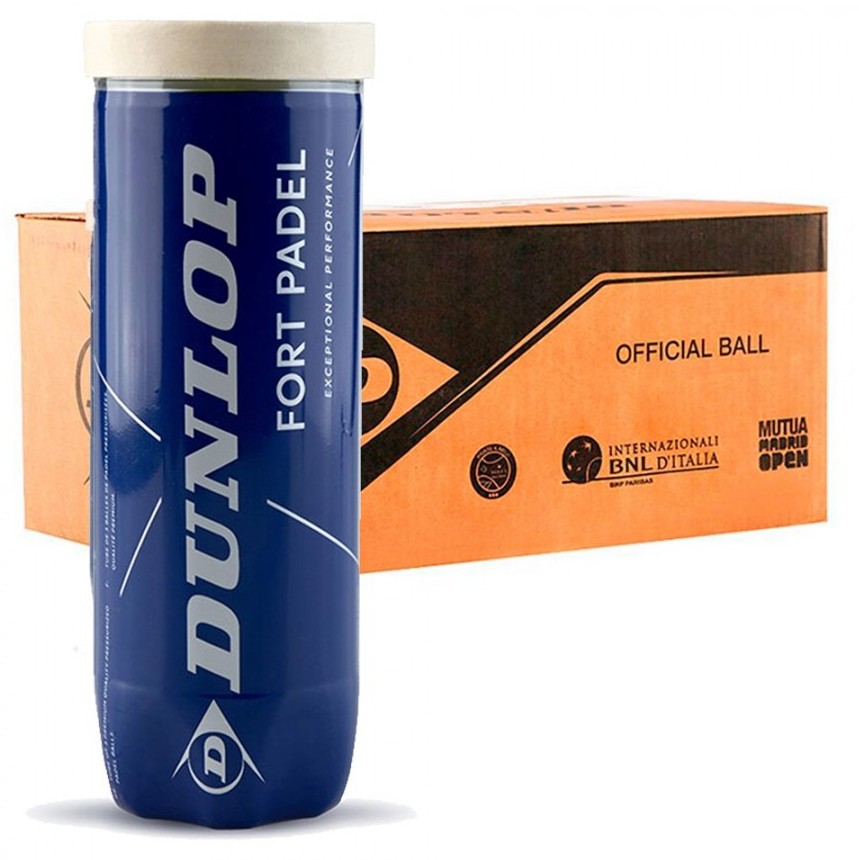Dunlop Fort Padel balls Case (24 of 3 ball tubes) - Sports Virtuoso