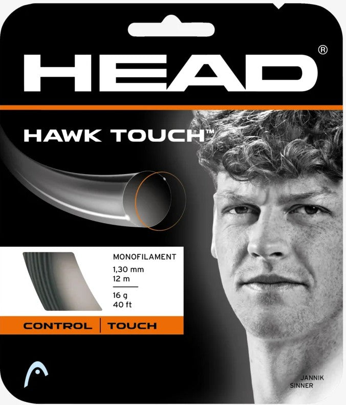 Jeu de cordes de tennis Head Hawk Touch 130 16 g 12 m