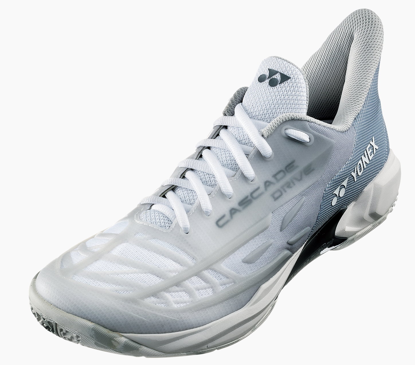 Yonex Power Cushion Cascade Drive Court Shoes Matte White - Sports Virtuoso