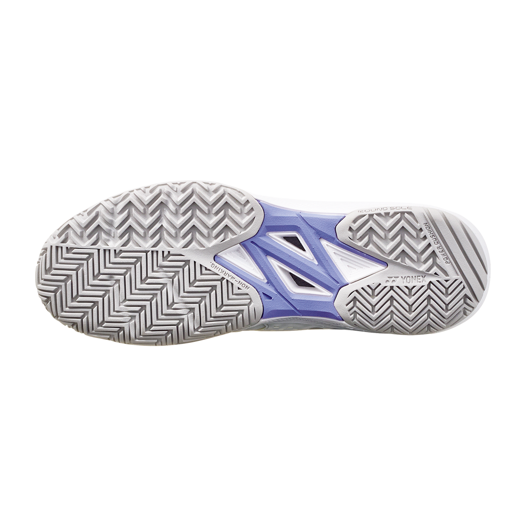 Yonex Power Cushion Sonicage 4 Women's Tennis All Court Shoe White/Grey