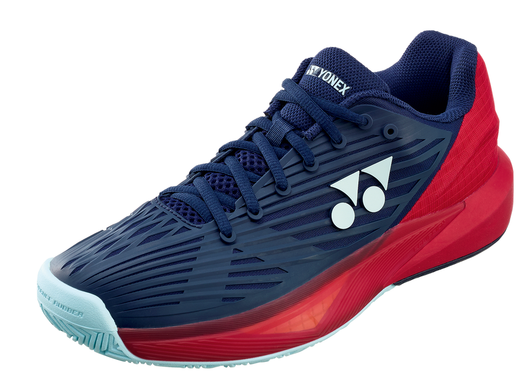 Yonex Power Cushion Eclipsion 5 Unisex Tennis Shoes Navy Red  