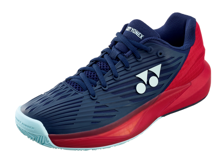 Yonex Power Cushion Eclipsion 5 Unisex Tennis Shoes Navy Red  