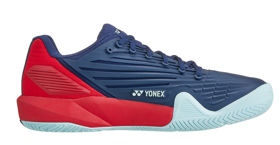 Yonex Power Cushion Eclipsion 5 Unisex Tennis Shoes Navy Red  