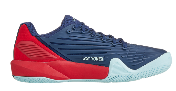 Yonex Power Cushion Eclipsion 5 Unisex Tennis Shoes Navy Red  