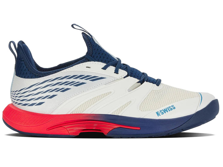 K-SWISS Speed Trac Men's Tennis Shoes BLANC/OPAL/LOLLIPOP Men's Tennis Shoes K-Swiss 