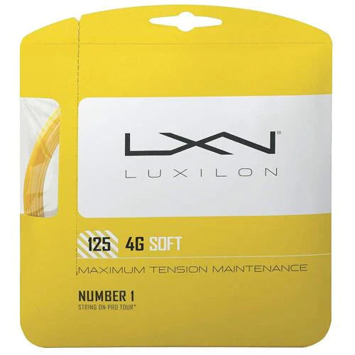 Luxilon 125 4G Soft Tennis 12M set Tennis Strings Luxilon 