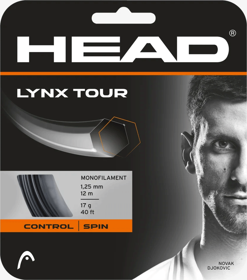 Head Lynx Tour 125 17g Tennis 12M String Set - Sports Virtuoso