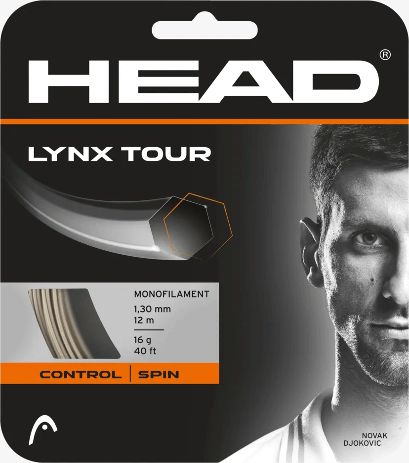 Head Lynx Tour 125 17g Tennis 12M String Set - Sports Virtuoso