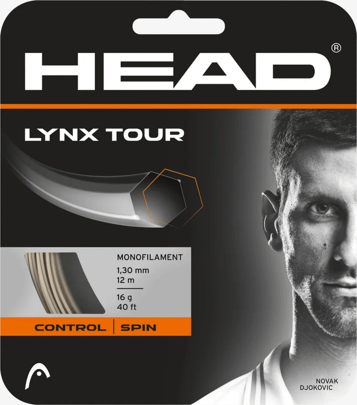 Head Lynx Tour 125 17g Tennis 12M String Set