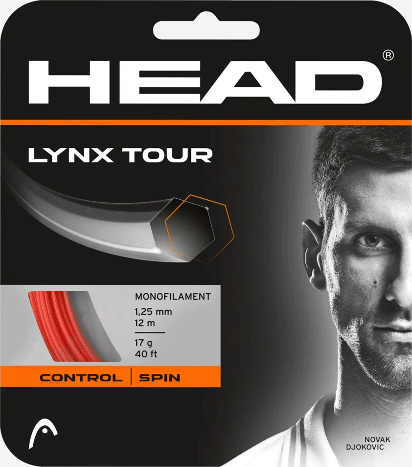 Jeu de cordes de tennis Head Lynx Tour 125 17 g 12 m