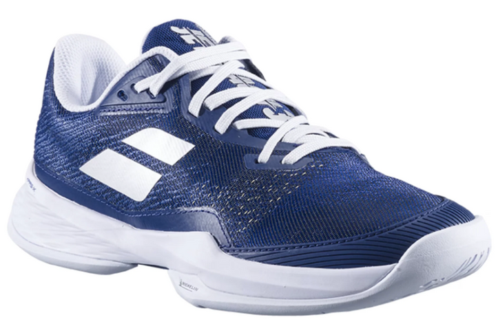 Babolat Jet Mach III bleu foncé Chaussure de tennis pour femme, tous terrains.