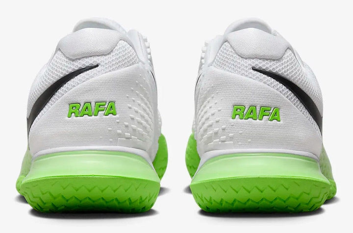 Nike Air Zoom Vapor Cage 4 RAFA Unisex Tennis Shoes White/Black-Action Green Men's Tennis Shoes Nike 