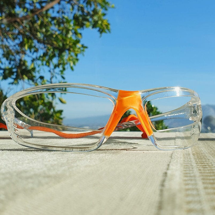 P360 Eyeguards Protective Eyewear Lens less Glasses Eyeguards P360 Orange 