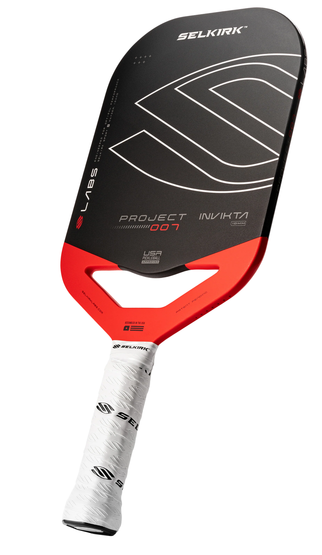 Selkirk Labs Project 007 Invikta 10mm Pickleball Paddle