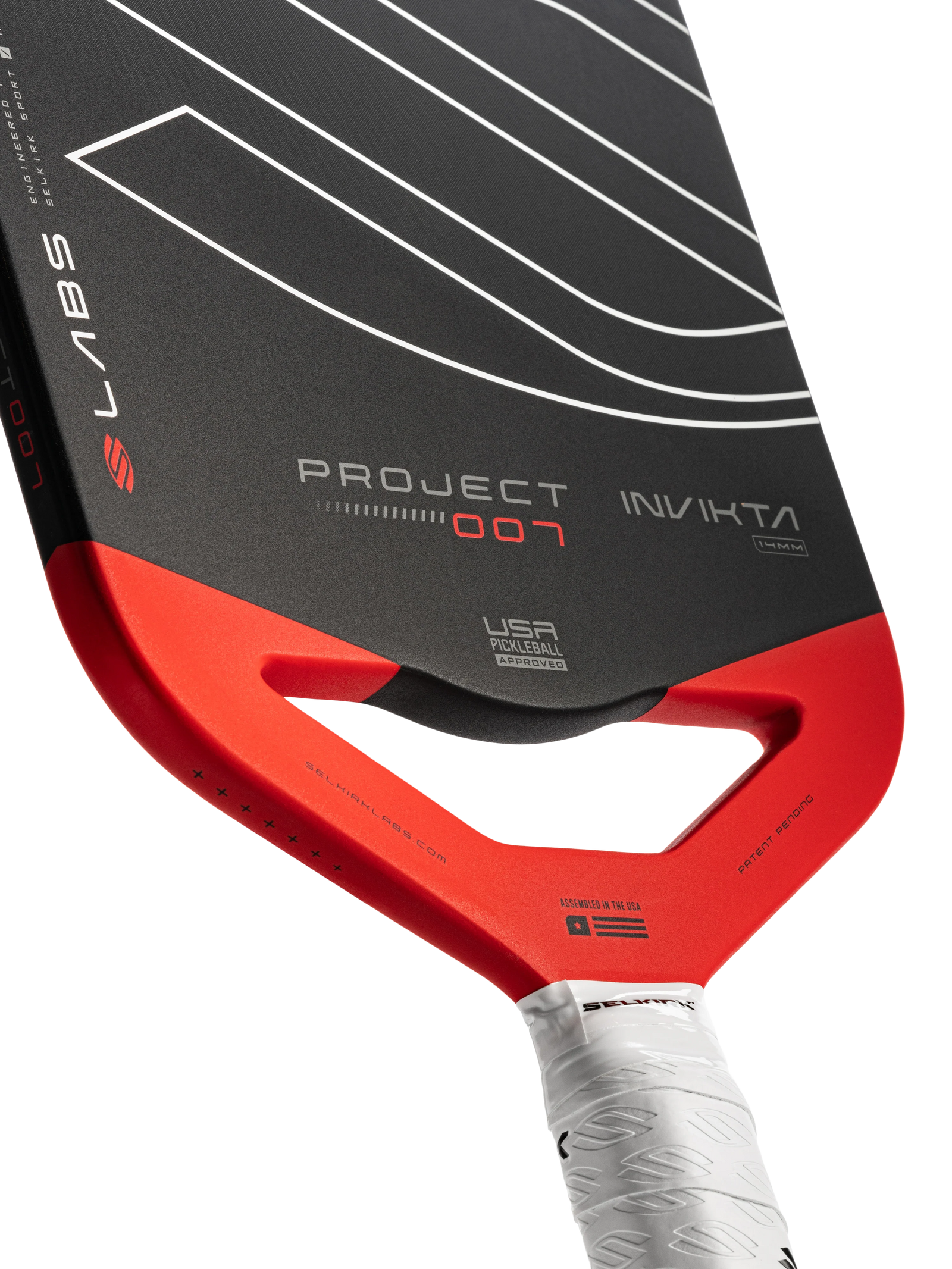Selkirk Labs Project 007 Invikta 14mm Pickleball Paddle - Sports Virtuoso