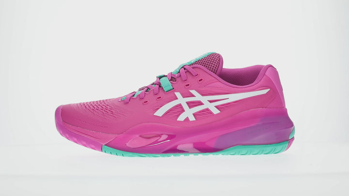 Asics Gel-Resolution X Sakura Digital/Blanc Chaussures de tennis