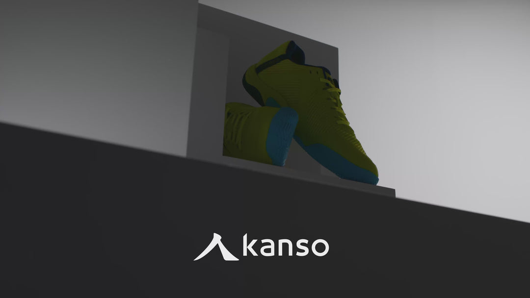 Kanso - Kanso EQ Fly 2 SC - Vert citron/Marine - Chaussures de tennis Terre Battue pour homme