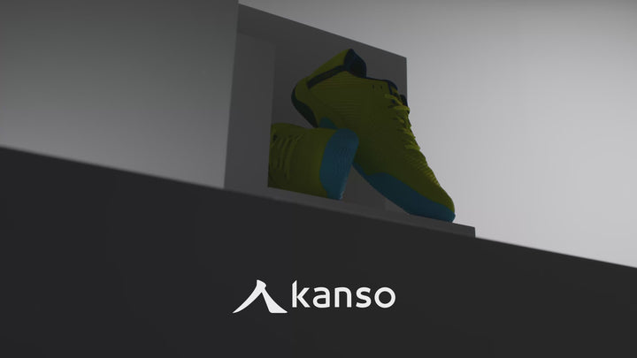 Kanso - Kanso EQ Fly 2 SC - Vert citron/Marine - Chaussures de tennis Terre Battue pour homme