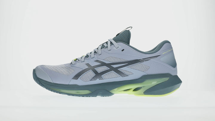 Asics Solution Speed FF 4 homme Gris Bleu/Ironclad Chaussures de tennis