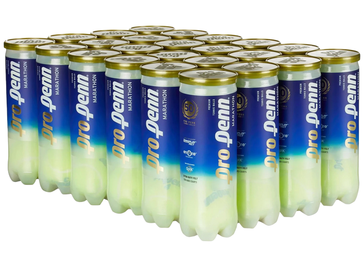Pro Penn Marathon Extra Duty Tennis Case of 24 of 3-Ball Cans - 72 balls