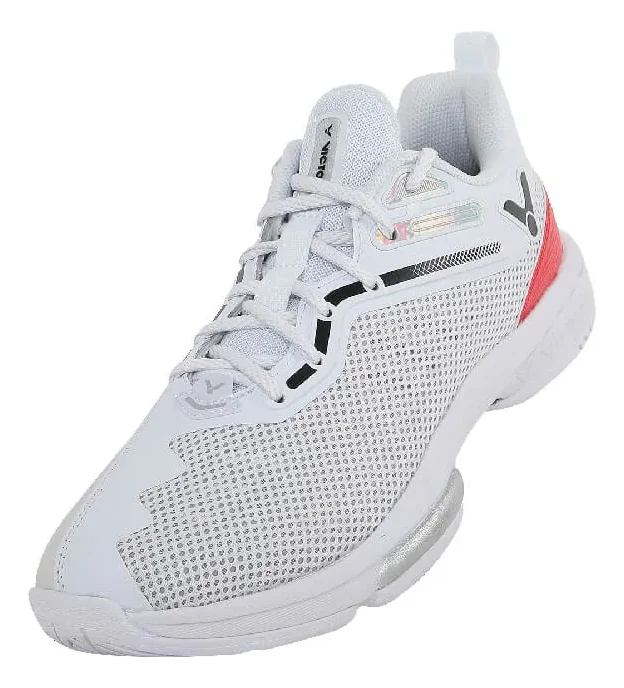 Victor P9600 A Unisex Court Shoes Wide U-Shape White