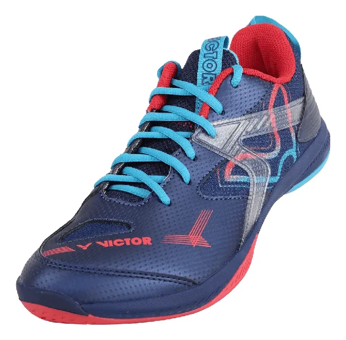 Victor S50 B Unisex V-Shape Court Shoes Navy Blue