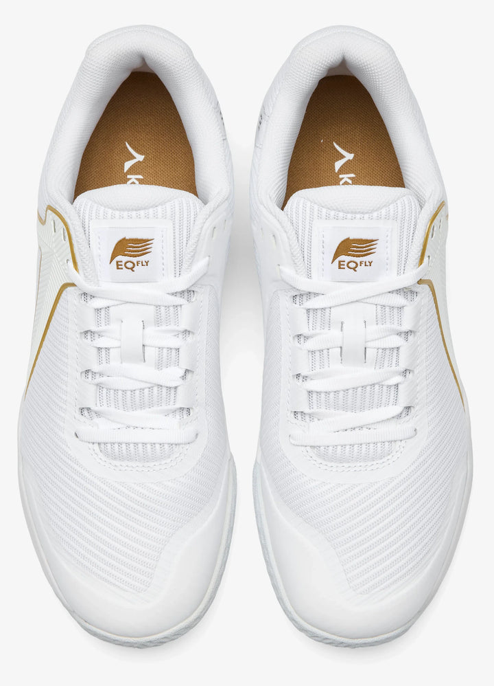 Kanso EQ Fly 2 Indoor Court Shoe White-Gold
