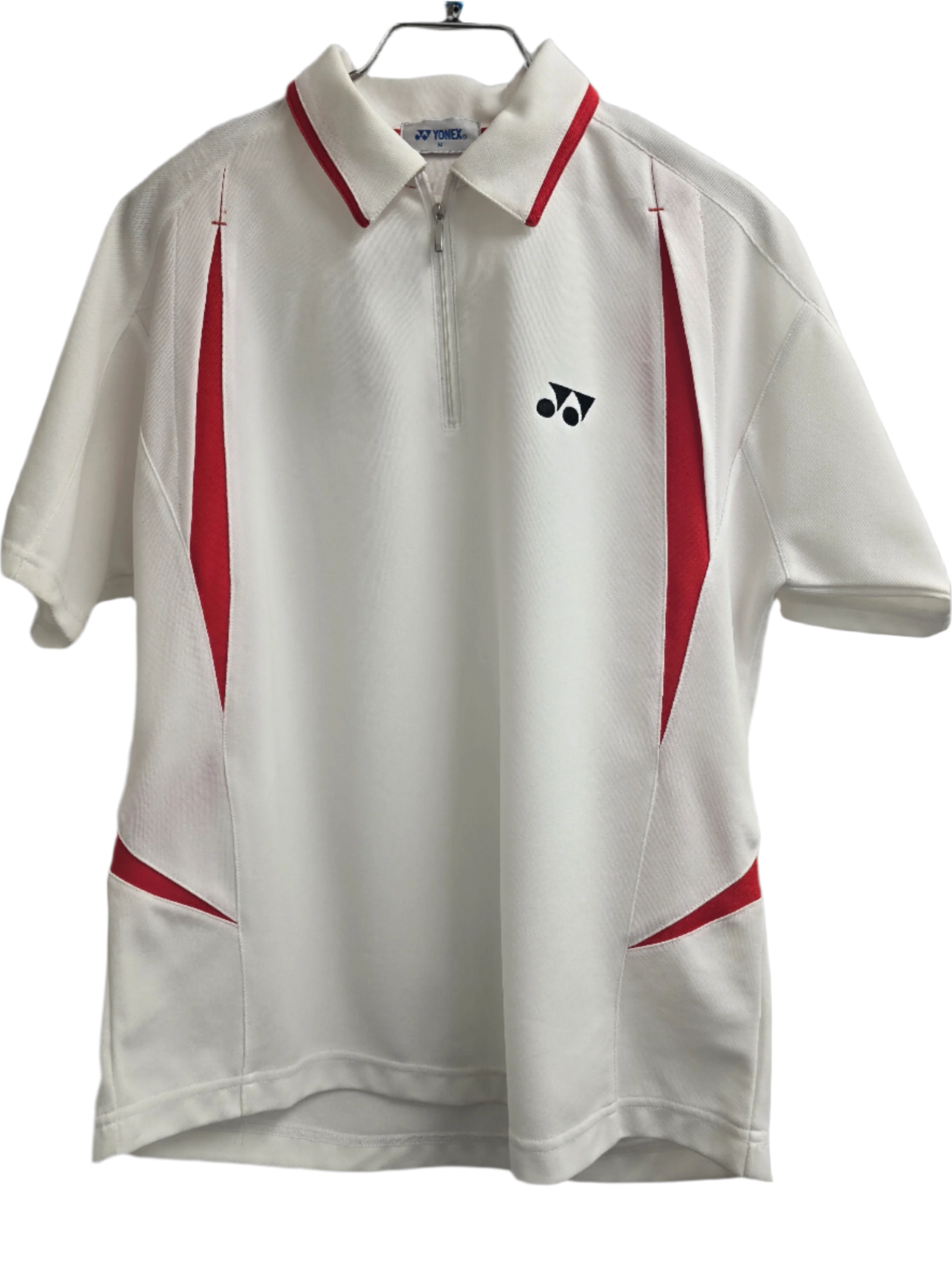 Yonex Ladies White/Red T-Shirt W-2911U - Sports Virtuoso