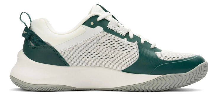 Chaussures de pickleball Selkirk CourtStrike pour hommes, blanches et pin