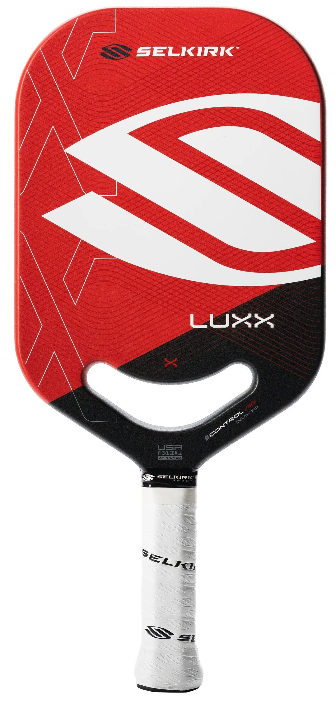 Selkirk Luxx Control Air Invikta Pickleball Paddle Pickleball Paddles Selkirk Medium (7.8-8.2oz) Red 