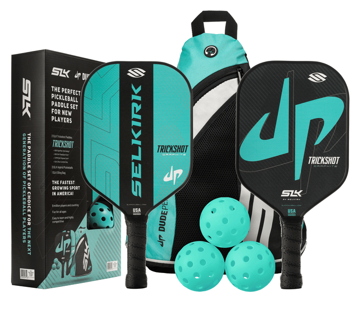 Selkirk SLK Dude Perfect Trickshot Pickleball Bundle Pickleball Paddles Selkirk 