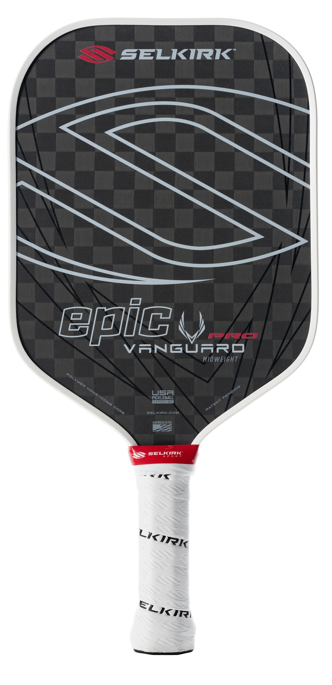Selkirk Vanguard Pro Epic Raw Pickleball Paddle