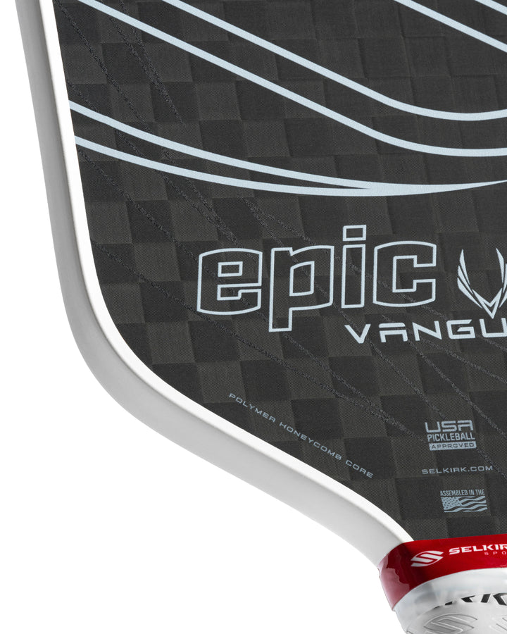 Selkirk Vanguard Pro Epic Raw Pickleball Paddle