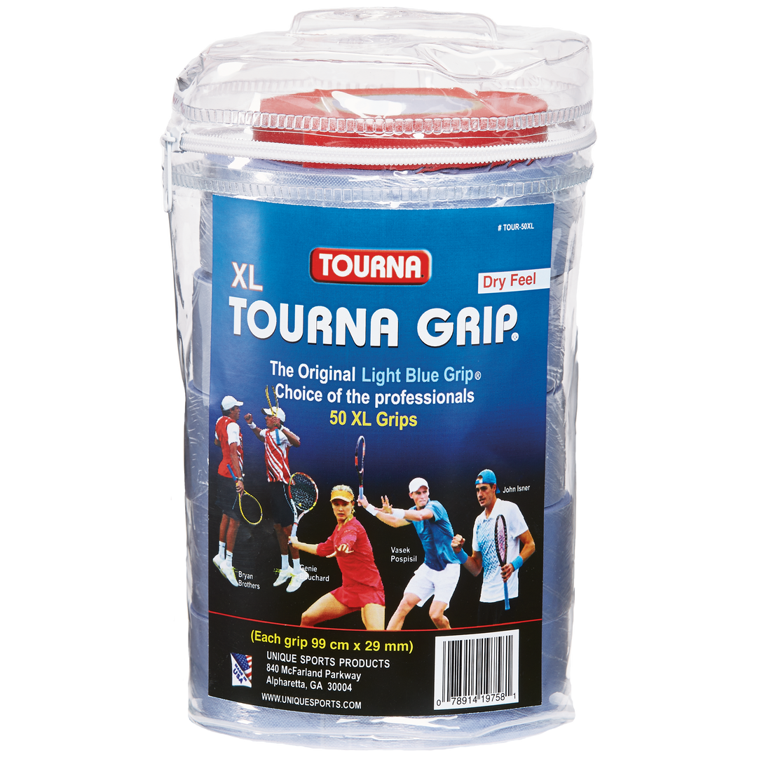 Tourna Grip XL Dry Feel 50-pack Overgrips Grips Tourna 