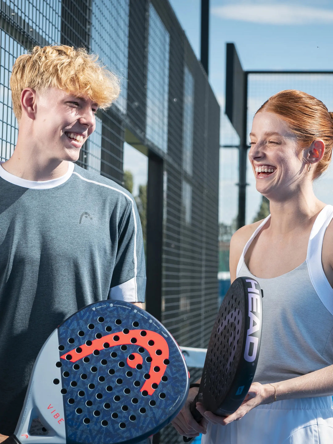 Head Vibe 2025 Padel Racquet Blue/Red - Sports Virtuoso