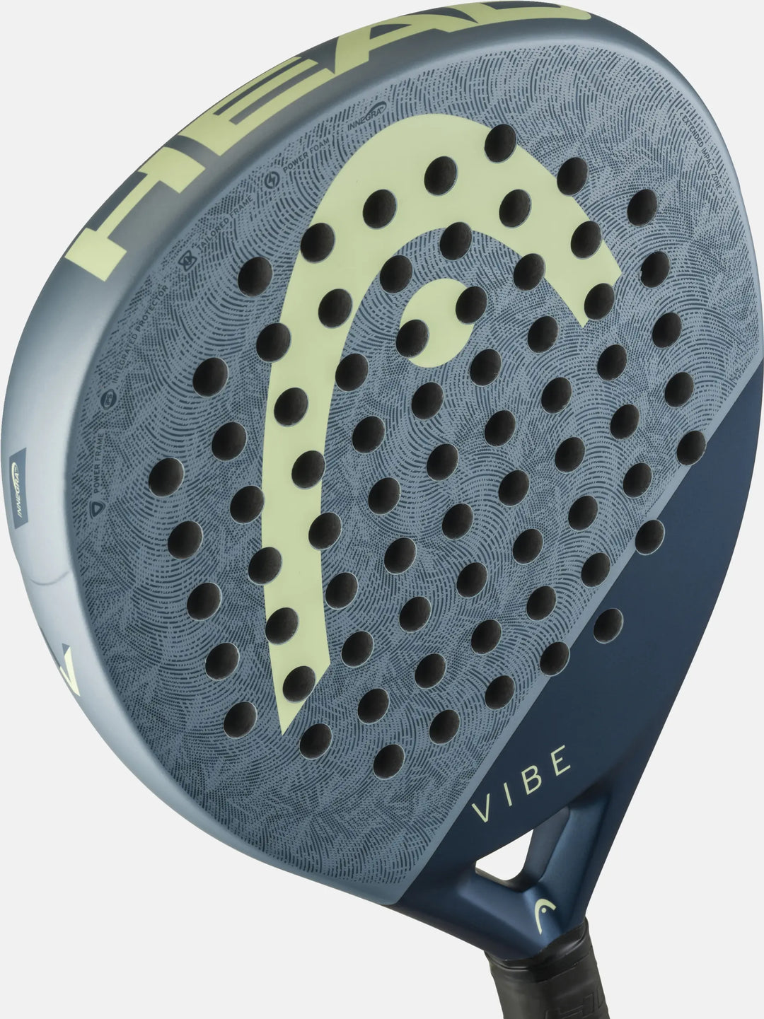 Head Vibe 2026 Padel Racquet Blue/Yellow - Sports Virtuoso