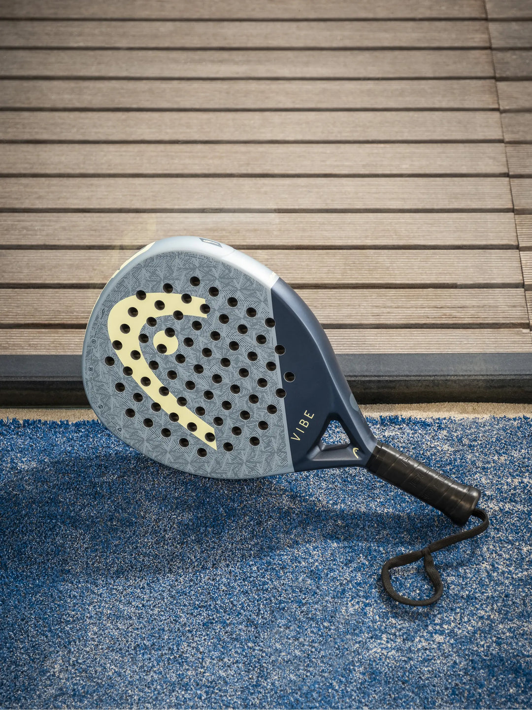 Head Vibe 2026 Padel Racquet Blue/Yellow - Sports Virtuoso