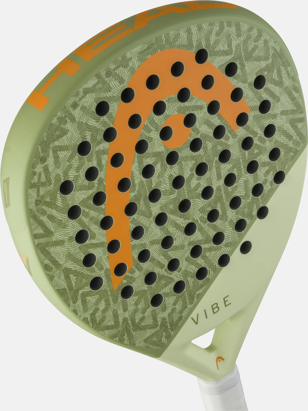 Head Vibe 2026 Padel Racquet Grey/Orange - Sports Virtuoso