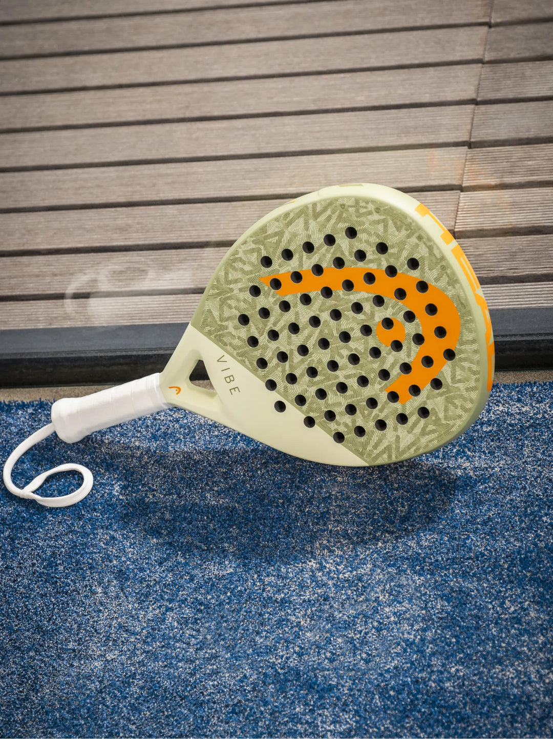 Head Vibe 2026 Padel Racquet Grey/Orange - Sports Virtuoso