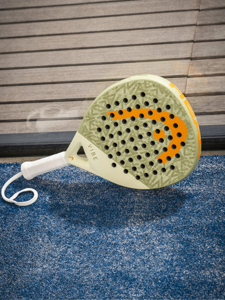 Head Vibe 2026 Padel Racquet Grey/Orange - Sports Virtuoso