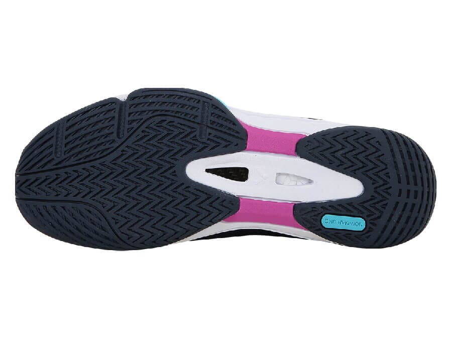 Victor P9600 Unisex Court Shoes Wide U-Shape Blue Wing Teal/Purple Men's Court Shoes Victor 