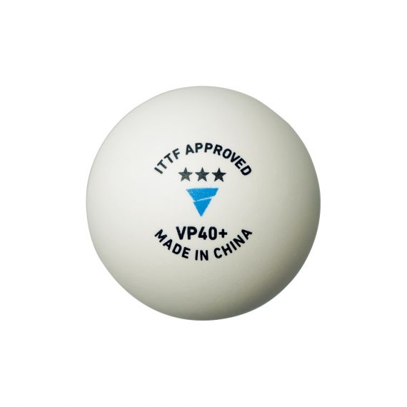 Victas VP 40+ 3*** ITTF Ball, neutral, white balls (60)